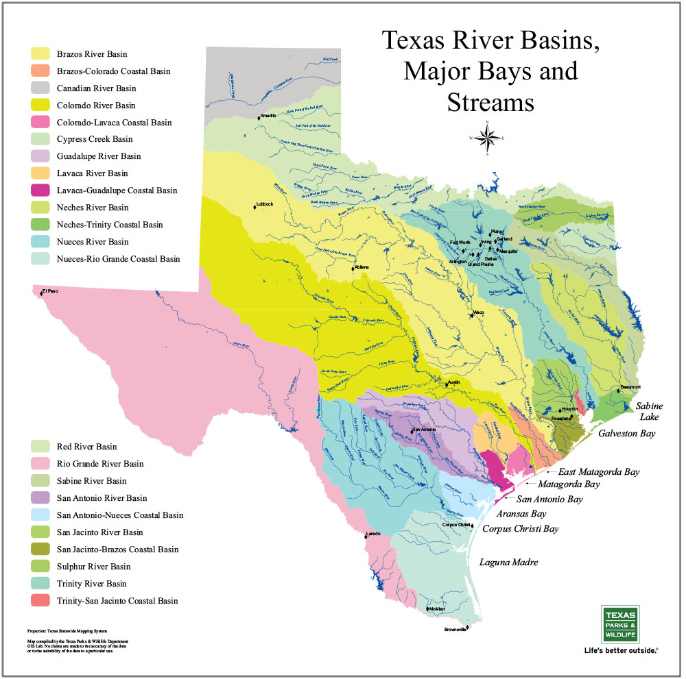 Texas River Basins